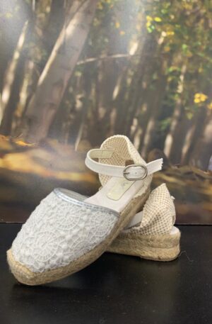 Esparteña Yute plata