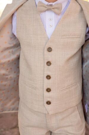 Chaleco vintage beige claro Kids