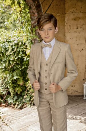 Americana de pinzas Vintage Kids beige  tostado