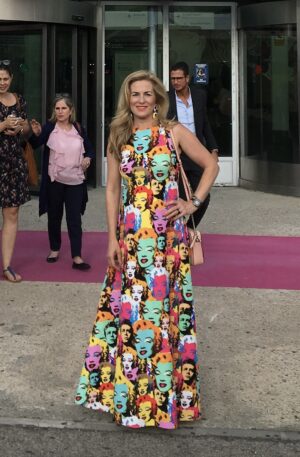 Vestido largo Pop Art