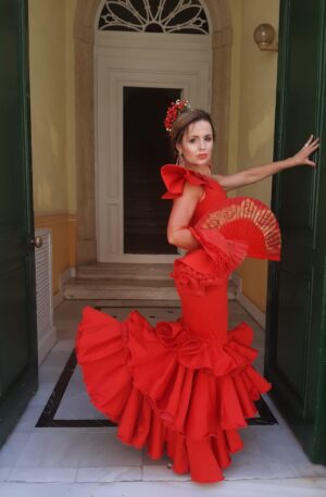 Traje de gitana Rojo Valentino