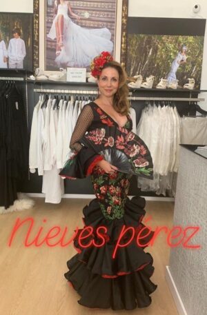 Traje de gitana colección Estambul Rosa