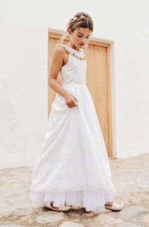 Vestido Elsa Comunion