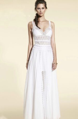 Vestido corte imperio