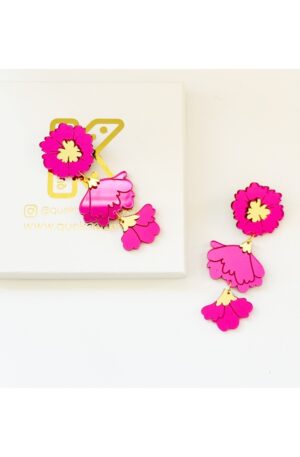 Pendientes realejo Rosa