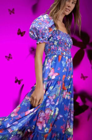 Vestido ibicenco largo Salva