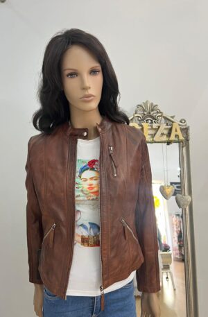 Cazadora Carmen marrón