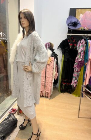 Chaqueta gris grigio