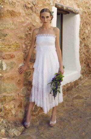 Vestido de Novia Palabra de Honor