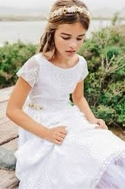 Vestido de comunión ibicenco Giselle