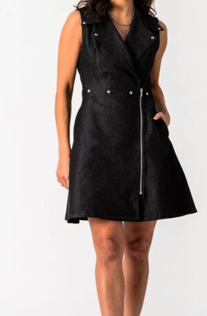 Vestido corto vaquero Birdy