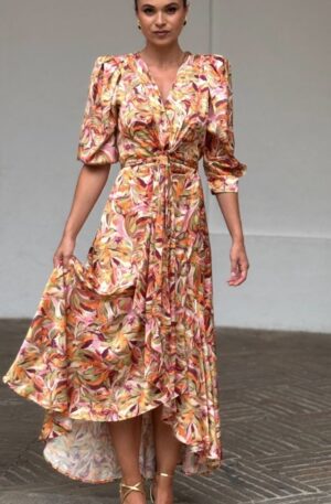 Vestido midi Merilyn