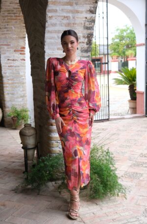 Vestido Midi Covadonga Flores