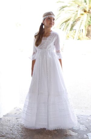 Vestido Pocahontas de tirantes