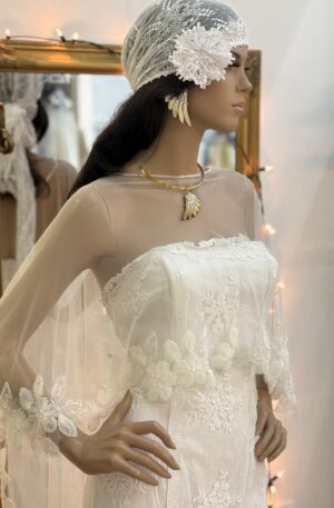 Capa de Novia blanca