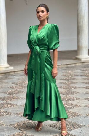 Vestido Merilyn verde